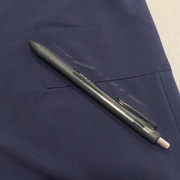 Athleta Go Far Travel Pant Navy Blue Size 8 - Picture 12 of 12